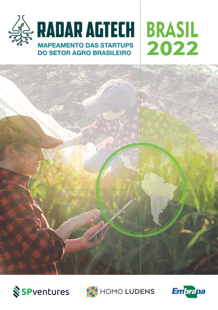 Cover of the report Radar Agtech Brazil 2022