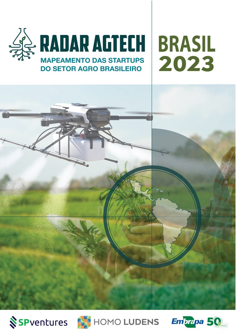 Cover of the report Radar Agtech Brazil 2023