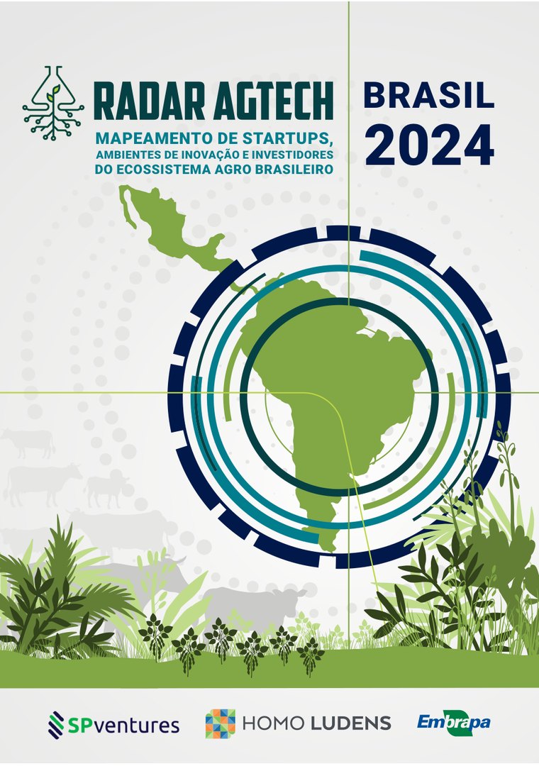 Portada del informe Radar Agtech Brasil 2024