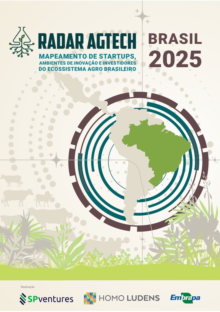 Portada del informe Radar Agtech Brasil 2025